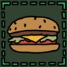 A burger