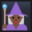 Woman Mage - Dark Skin Tone