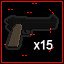 Pistol x15