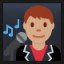 Man Singer - Medium Skin Tone