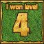 Сongratulations you won the level 4