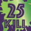25 enemyes down