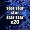 star star star star star x20
