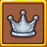 Collect crowns by beating objectives.