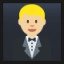 Man in Tuxedo - Medium-Light Skin Tone
