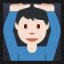 Man Gesturing OK - Light Skin Tone.