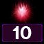 Upgrade the red energy 10 times