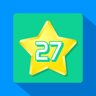 Get 27 stars (square grid)
