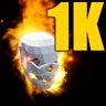 1000 Flaming Skull Kills