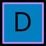Letter D