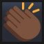 Clapping Hands - Dark Skin Tone