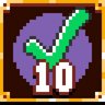Complete 10 daily challenges