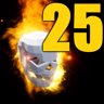 25 Flaming Skull Kills