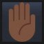 Raised Hand - Dark Skin Tone