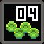 Emerald coins of the level 04 collected