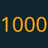 1000 Clicks!