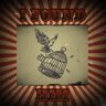 A bird in a cage