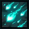 Trail of stars