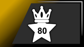 80 stars? Your Majesty…