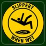 Slippery when wet