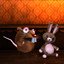 Double Rat Bunny Cuddles!
