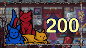 Found 200 cats