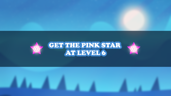 Pink Star at Level 6