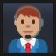 Man Office Worker - Medium Skin Tone