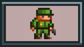 The soldier