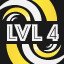  Level 4 completed.