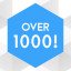Over 1000!