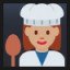 Woman Cook - Medium Skin Tone