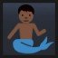 Merman - Dark Skin Tone