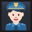 Woman Police Officer - Light Skin Tone