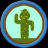 Needlepoint Badge