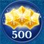 Obtain 500 Stars