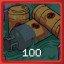100 Green Fireworks