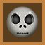 Orange skeleton