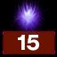 Upgrade the blue energy 15 times