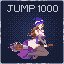 Jumped 1000 times!