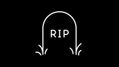 You died
