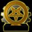 Garage time gold trophy