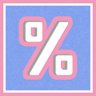 %