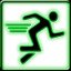 A running man