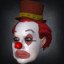Evil clowns in the dark