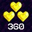 360 Gold Medals