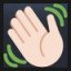 Waving Hand - Light Skin Tone