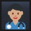 Woman Health Worker - Medium Skin Tone