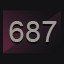 687 level