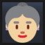 Old Woman - Medium-Light Skin Tone